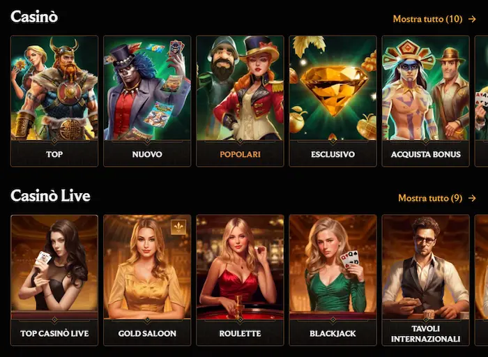 Crownnplay Casino giochi